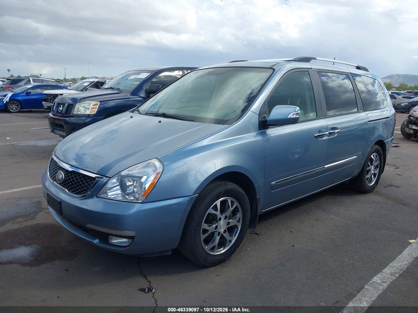 Vin: kndmh4c77e6536541, lot: 46839356, kia sedona ex 20142