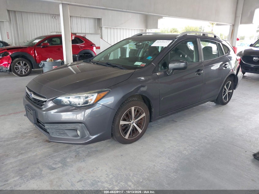 Vin: 4s3gtav66l3713108, lot: 46839376, subaru impreza premium 5-door 20202