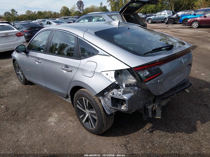 Vin: 19xfl2h57re008100, lot: 46839382, honda civic lx 20243
