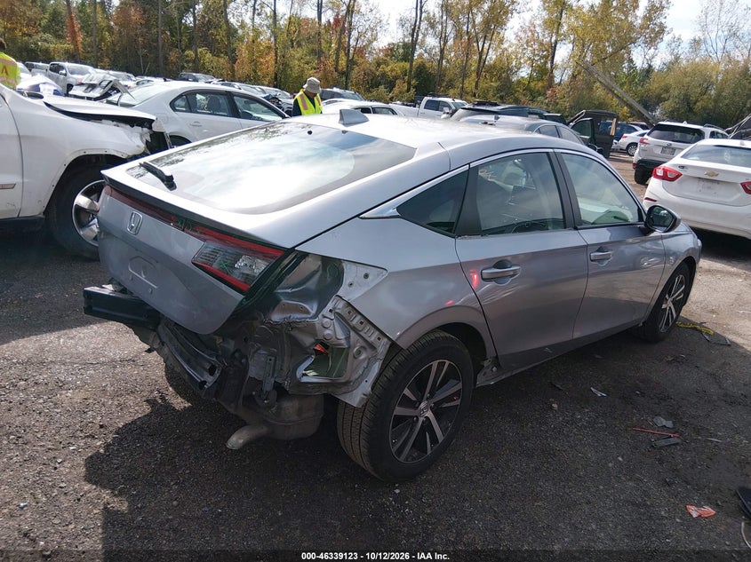 Vin: 19xfl2h57re008100, lot: 46839382, honda civic lx 20244