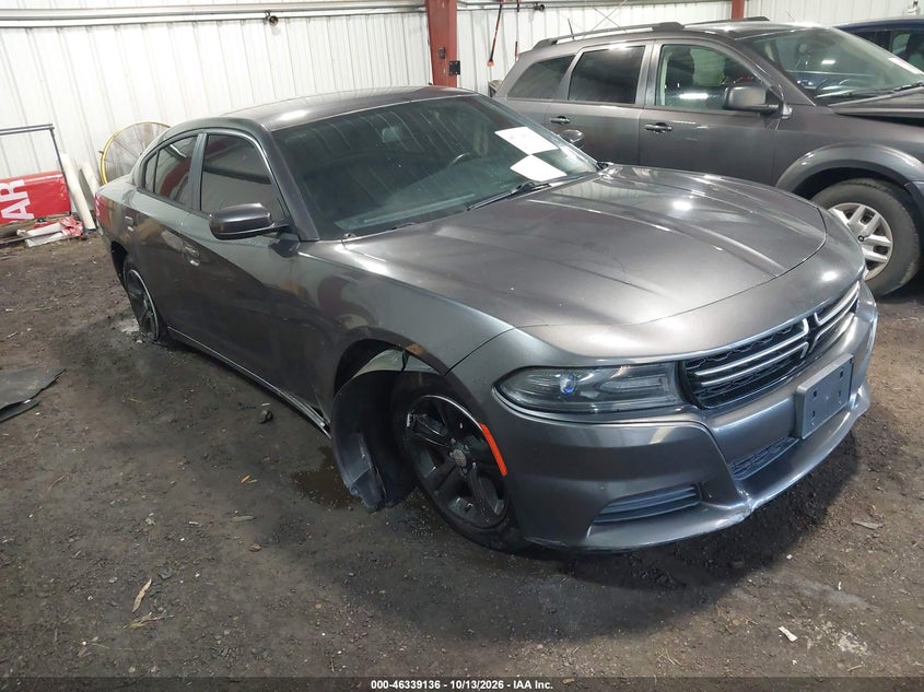 Vin: 2c3cdxbgxgh265667, lot: 46839395, dodge charger se 20161