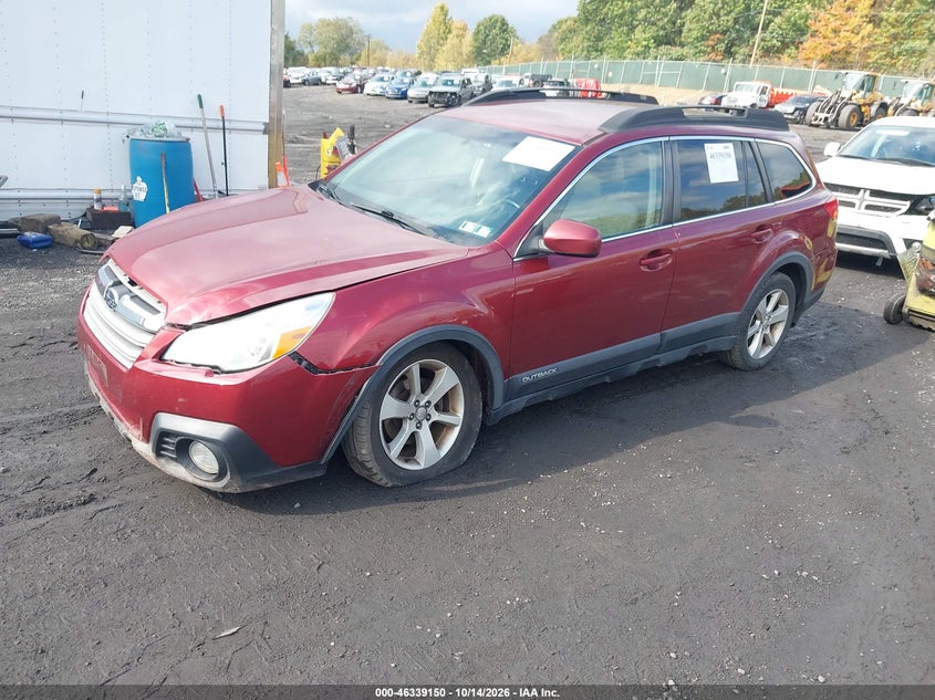 Vin: 4s4brbcc6e3235116, lot: 46839409, subaru outback 2.5i premium 20142