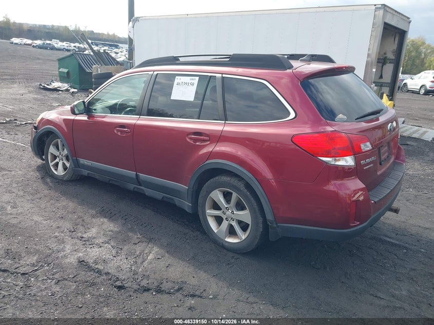 Vin: 4s4brbcc6e3235116, lot: 46839409, subaru outback 2.5i premium 20143
