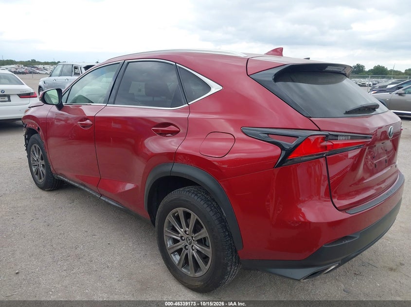 Vin: jtjyarbz4j2087212, lot: 46839432, lexus nx 300 20183