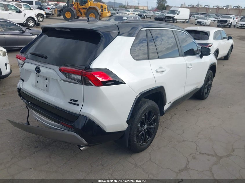 Vin: 4t3e6rfv8pu132280, lot: 46839435, toyota rav4 hybrid xse 20234