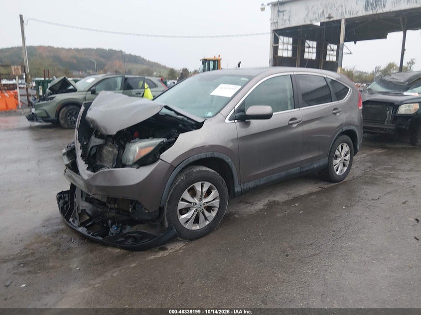 2012 Honda Cr-V Ex, Front End, IAAI, VIN 5J6RM4H53CL062184 — photo 2