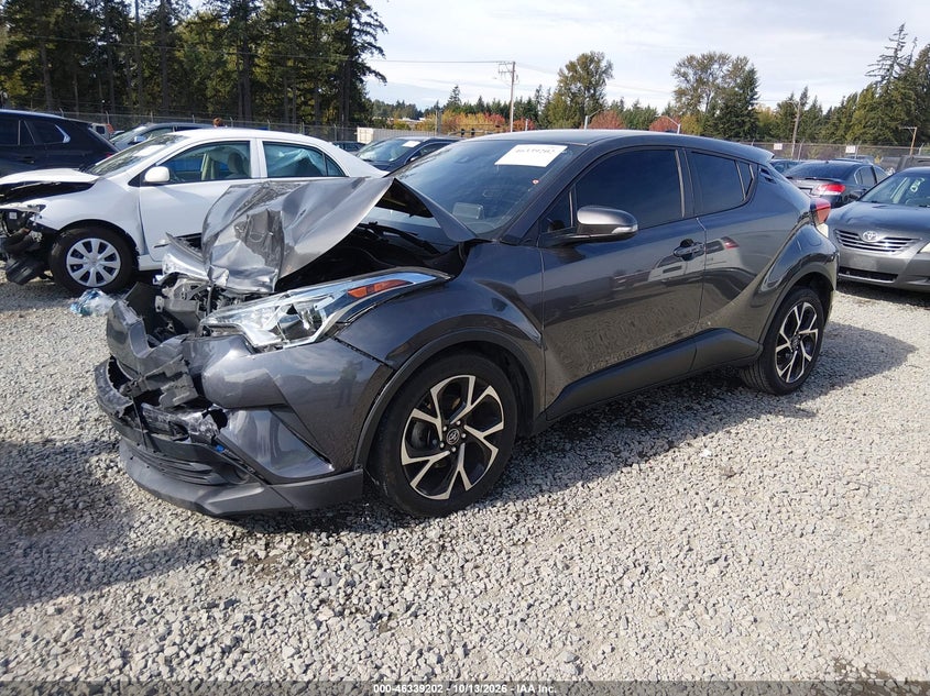Vin: jtnkhmbx0k1036587, lot: 46839461, toyota c-hr xle 20192