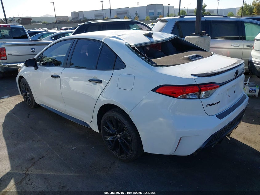 Vin: 5yfs4rce5lp054834, lot: 46839475, toyota corolla se nightshade edition 20203