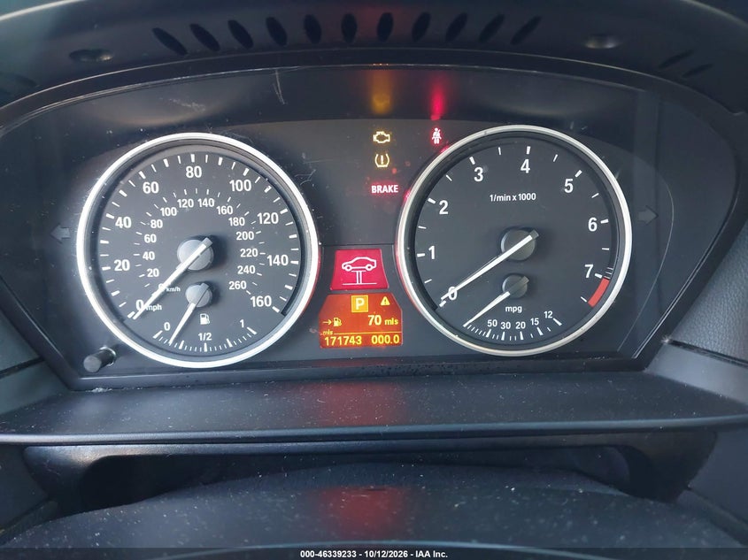 BMW 528I 2008 VIN WBANU53528C115527