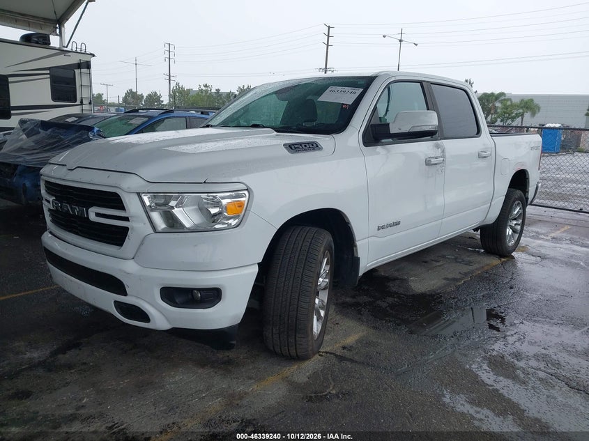 Vin: 1c6srfft9ln314280, lot: 46839499, ram 1500 big horn  4x4 5'7 box 20202