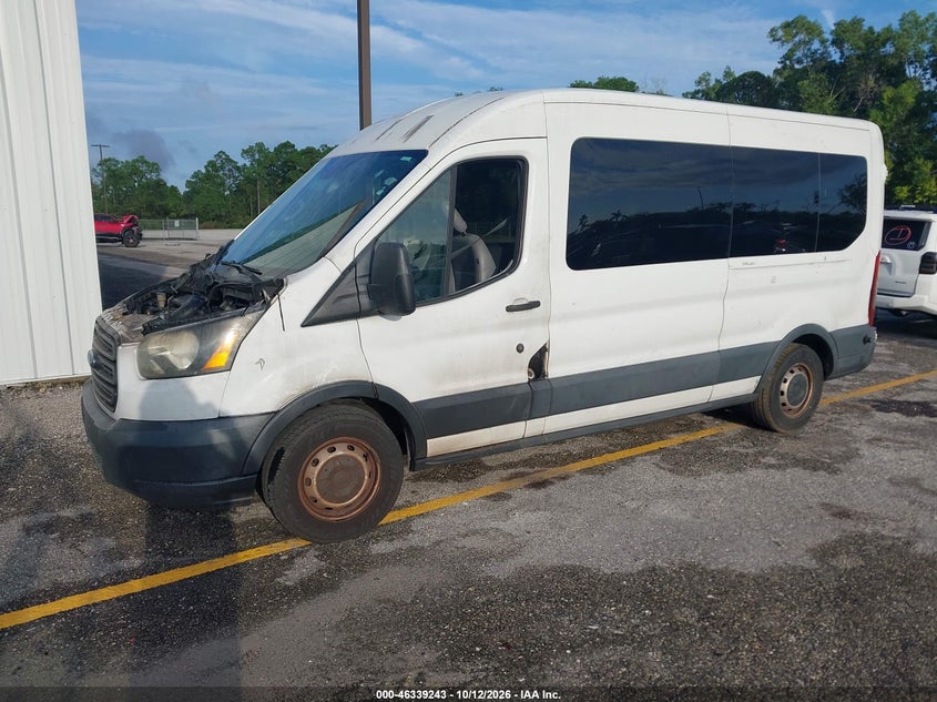 Vin: 1fbax2cm6fka71330, lot: 46839503, ford transit-350 xl 20152