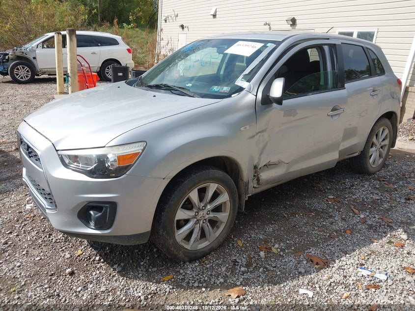 Vin: 4a4ar3au6de020364, lot: 46839505, mitsubishi outlander sport es 20132