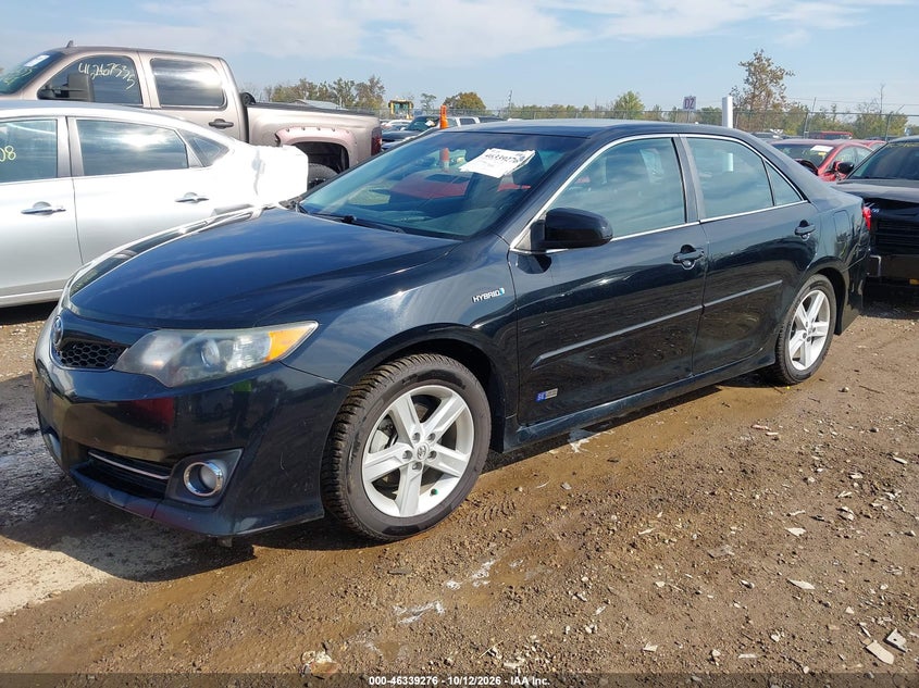 Vin: 4t1bd1fk2eu119059, lot: 46839535, toyota camry hybrid se limited edition 20142