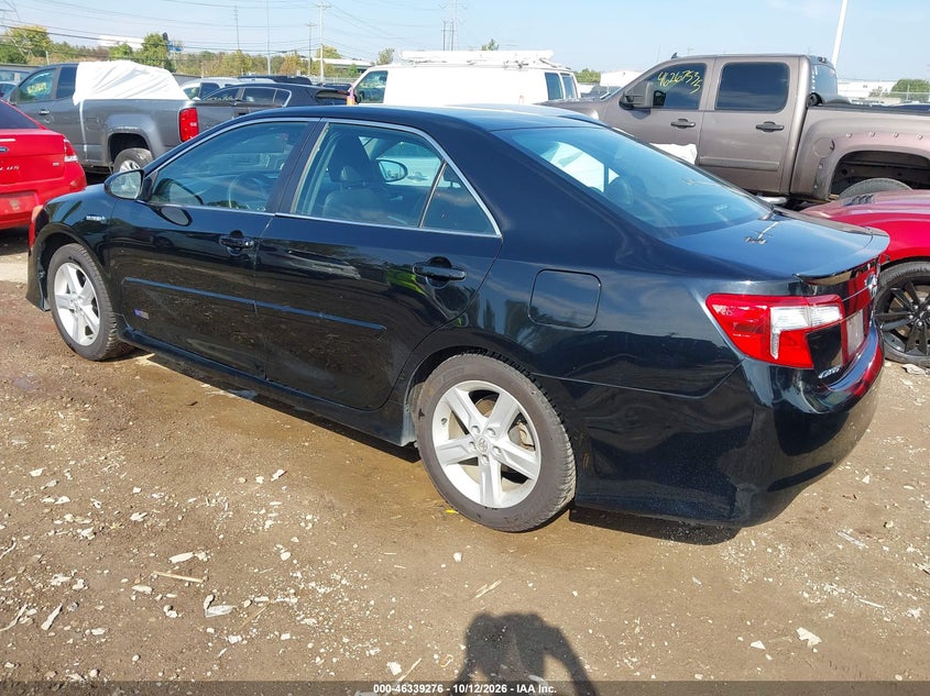 Vin: 4t1bd1fk2eu119059, lot: 46839535, toyota camry hybrid se limited edition 20143