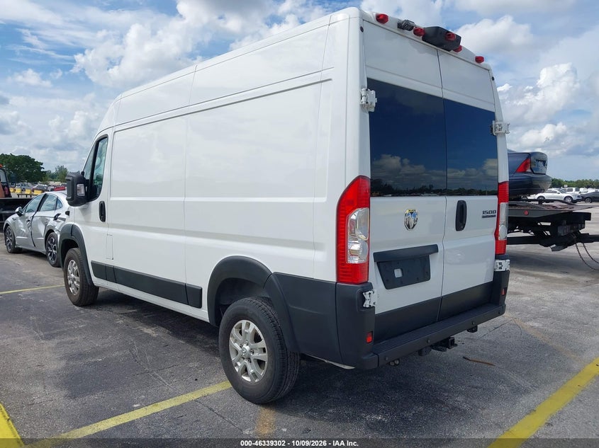 RAM PROMASTER 1500 2023 VIN 3C6LRVBG7PE515421