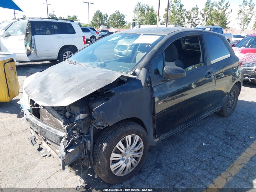 Vin: jtdjtud35ed583740, lot: 46839667, toyota yaris l (tmc/cbu plant) 20142