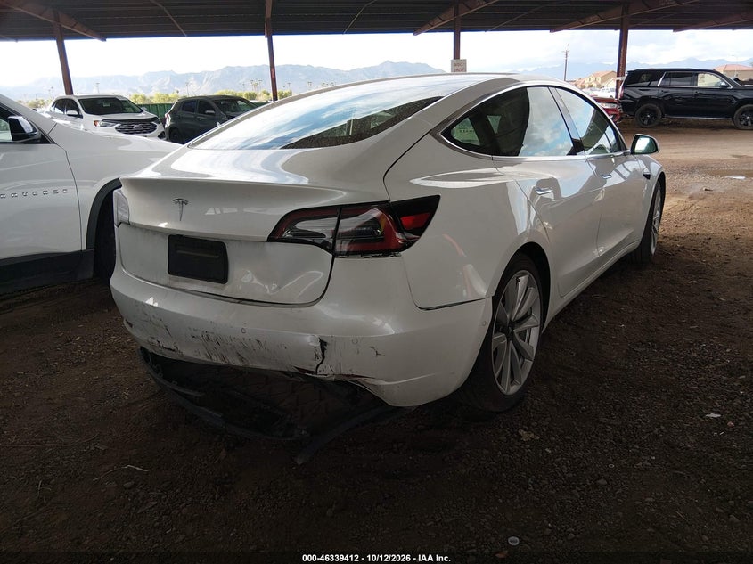 Vin: 5yj3e1ea4lf797560, lot: 46839671, tesla model 3 standard range plus rear-wheel drive/standard range rear-wheel drive 20204