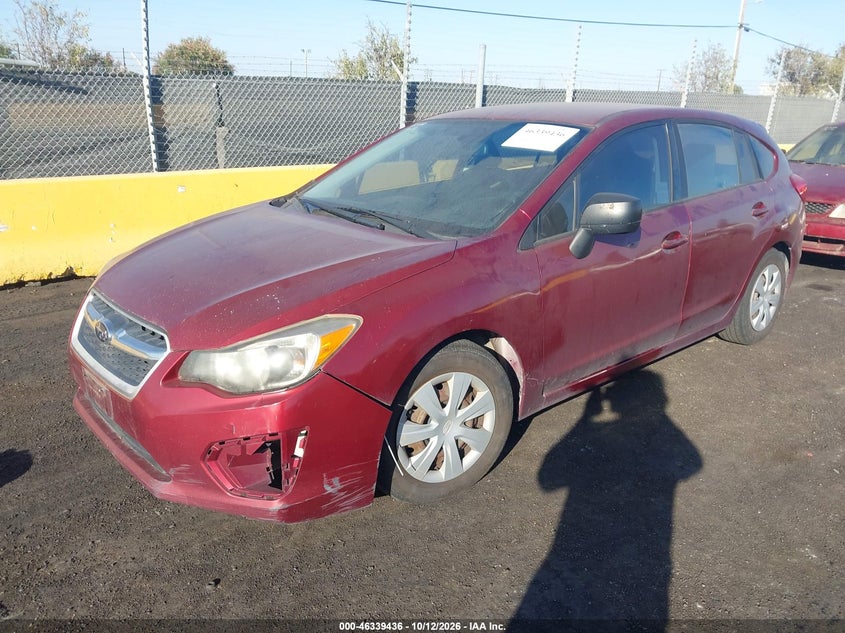 2012 SUBARU IMPREZA 2.0I · Фото 2