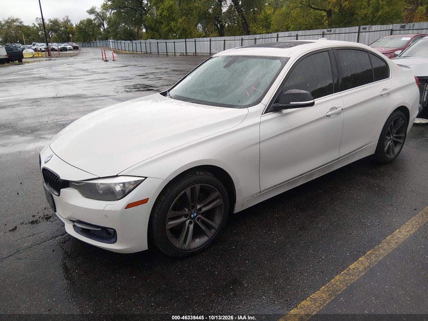 2015 BMW 328I xDrive, Правый бок, IAAI, VIN WBA3B5G52FNS12588 — фото 2