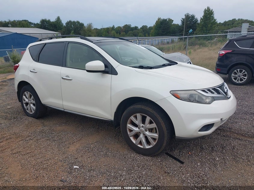 Vin: jn8az1mu5dw201705, lot: 46839784, nissan murano sl 2013 img_1