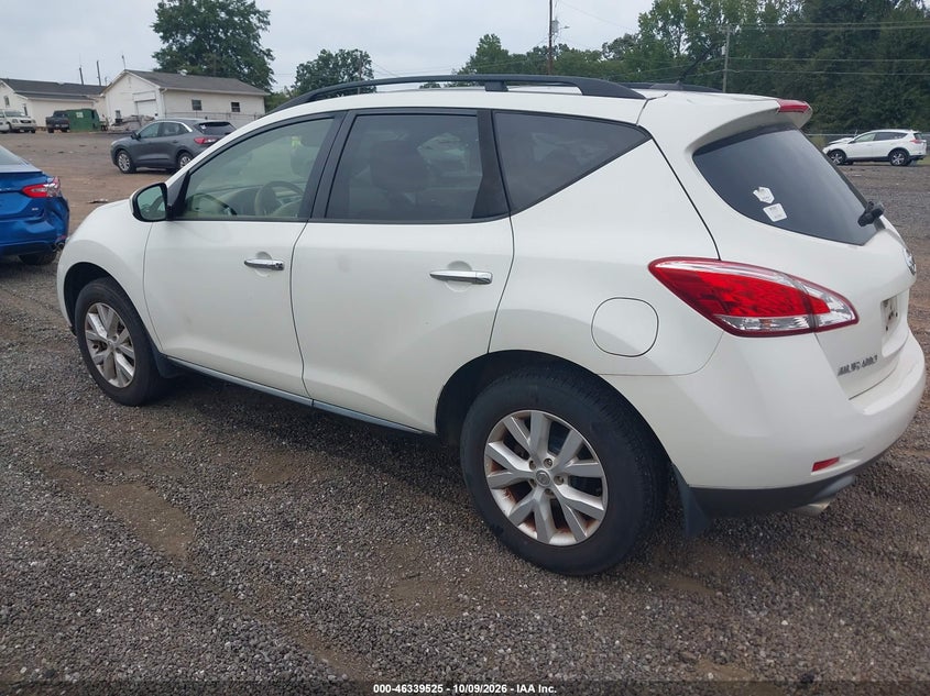 Vin: jn8az1mu5dw201705, lot: 46839784, nissan murano sl 20133