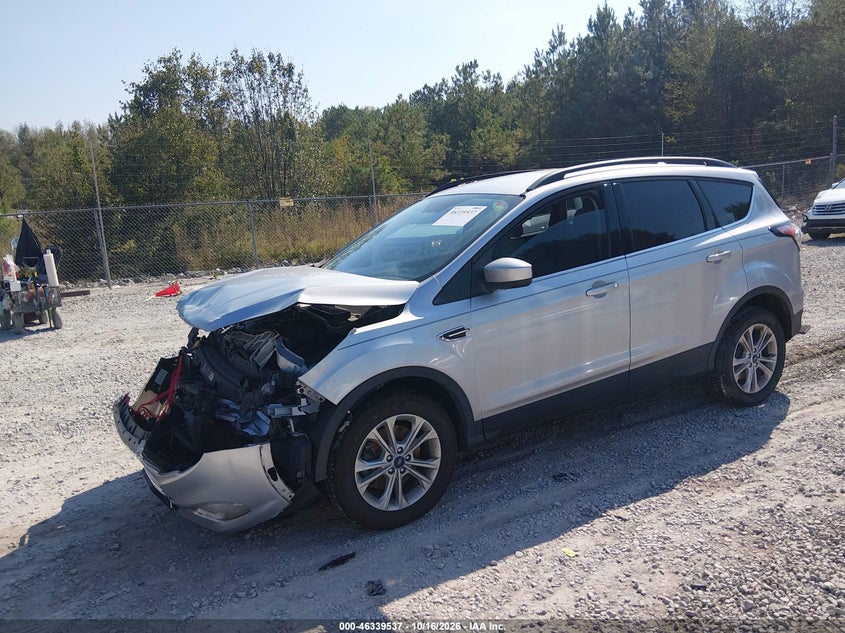 2018 Ford Escape Se, Удар спереди, IAAI, VIN 1FMCU9G90JUC65064 — фото 2