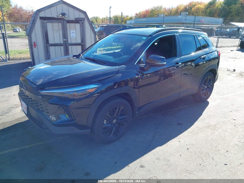 Vin: 7mufbabg2tv107613, lot: 46839849, toyota corolla cross hybrid xse 20262