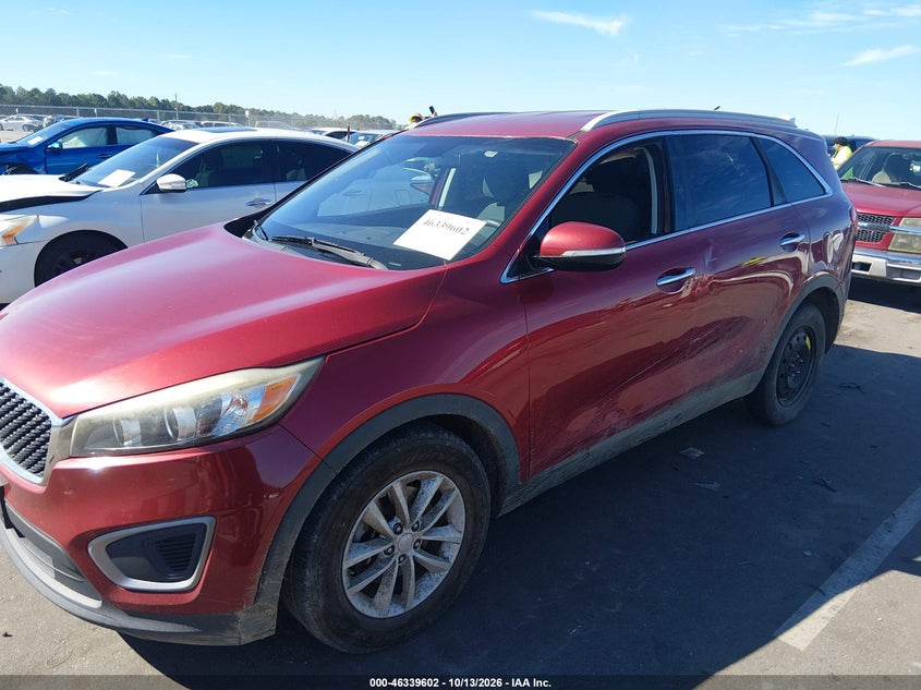 Vin: 5xypg4a54hg192685, lot: 46839861, kia sorento 3.3l lx 20172