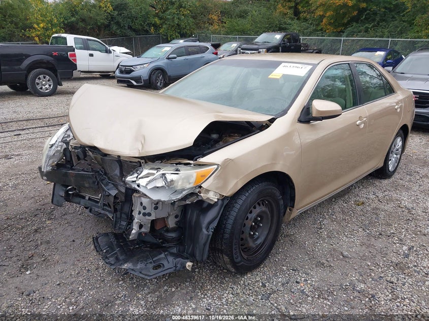 Vin: 4t1bf1fkxcu051648, lot: 46839876, toyota camry le 20122