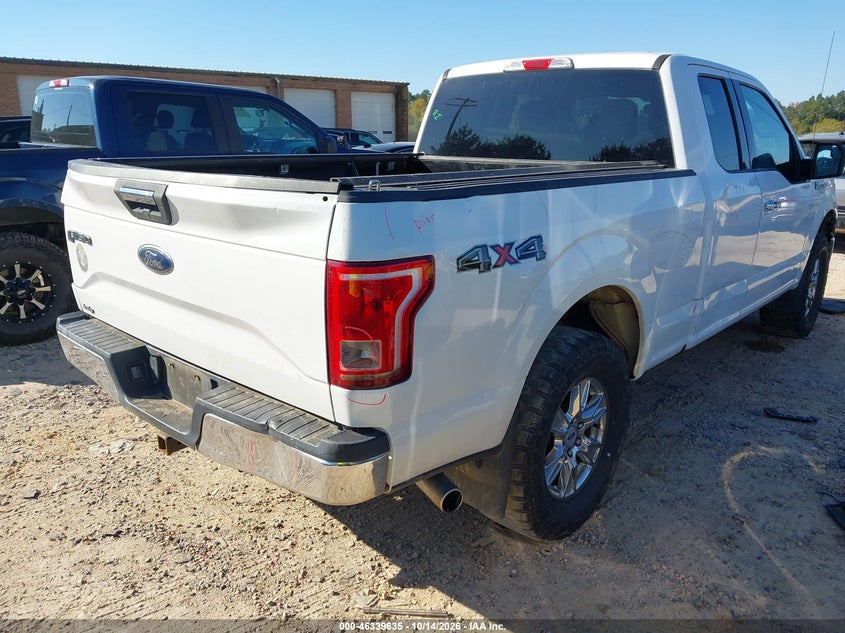 Vin: 1ftfx1efxhfc17976, lot: 46839894, ford f-150 xlt 20174