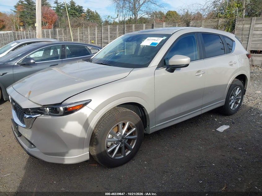 Vin: jm3kfbcm0s0745214, lot: 46839906, mazda cx-5 2.5 s preferred 20252