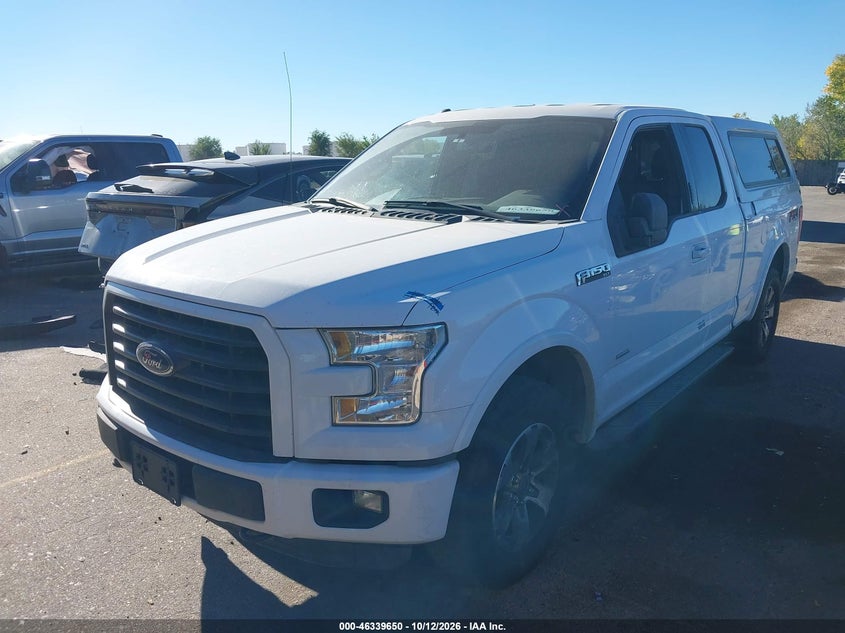 Vin: 1ftex1ep0fke40293, lot: 46839909, ford f-150 xlt 20152