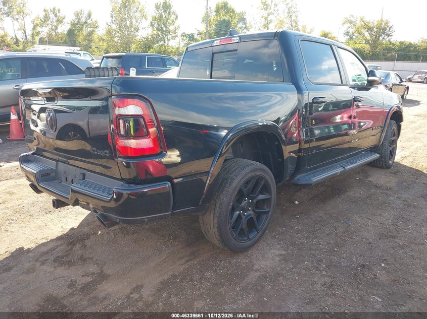 Vin: 1c6srfjtxmn616301, lot: 46839920, ram 1500 laramie  4x4 5'7 box 20214