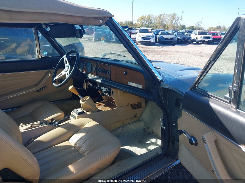 FIAT 124 1982 VIN ZFAAS00B3C5001061