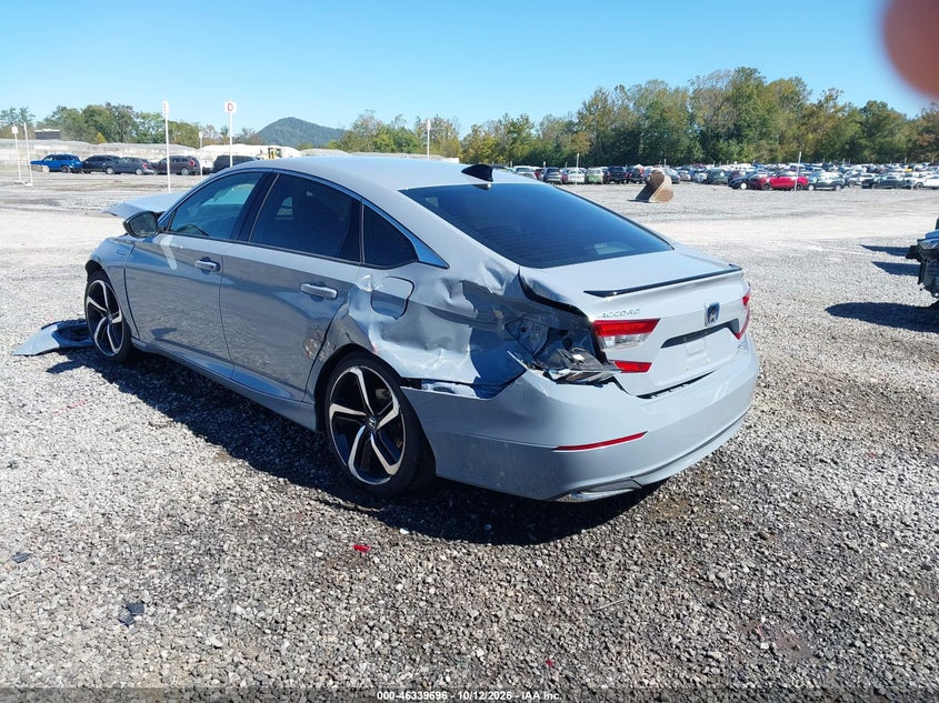 Vin: 1hgcv3f23na013756, lot: 46839955, honda accord hybrid sport 20223