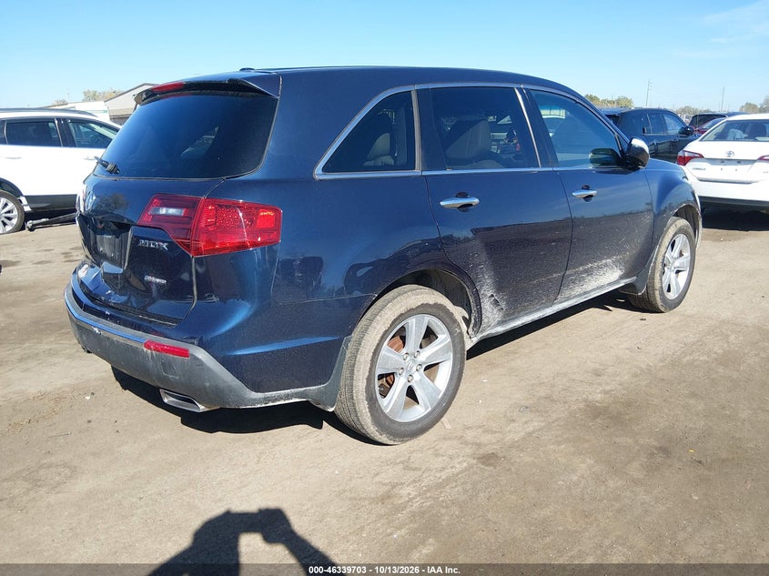 Vin: 2hnyd2h27ah527176, lot: 46839962, acura mdx 20104