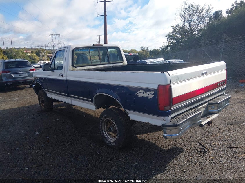 FORD F150 1996 VIN 1FTEF14N2TLB47195