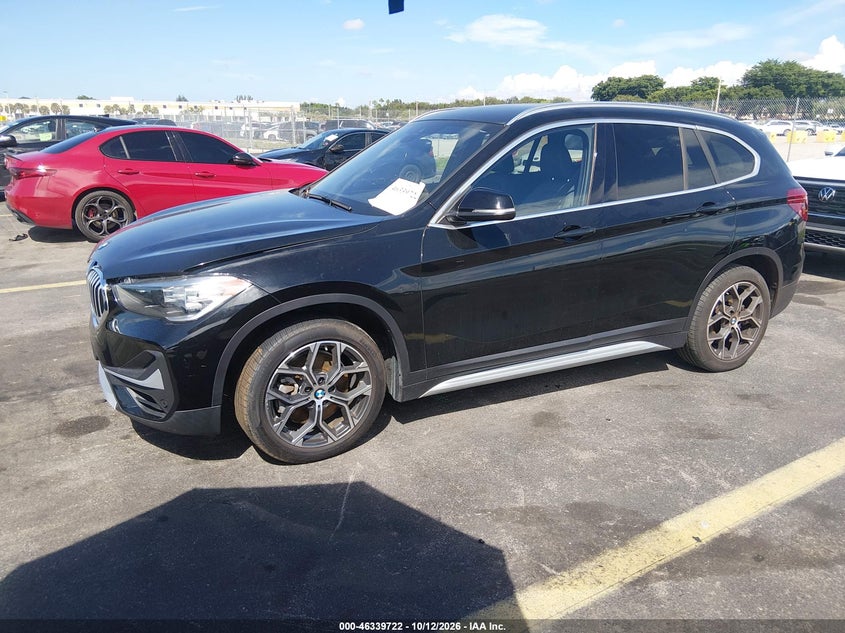 Vin: wbxjg7c09m5t99345, lot: 46839981, bmw x1 sdrive28i 20212