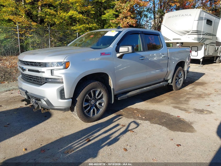 Vin: 1gcuyeed2nz151850, lot: 46839986, chevrolet silverado 1500 ltd 4wd  short bed rst 20222