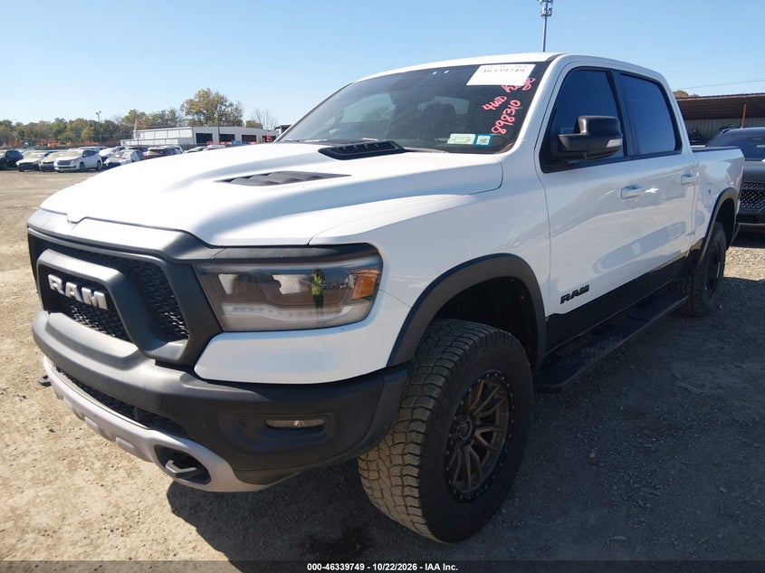 Vin: 1c6srflt3kn898310, lot: 46840008, ram 1500 rebel  4x4 5'7 box 20192