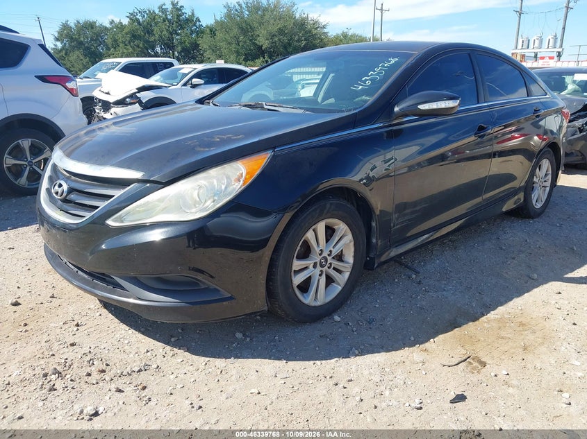 2014 Hyundai Sonata Gls, Normal Wear & Tear, IAAI, VIN 5NPEB4AC9EH836707 — photo 2