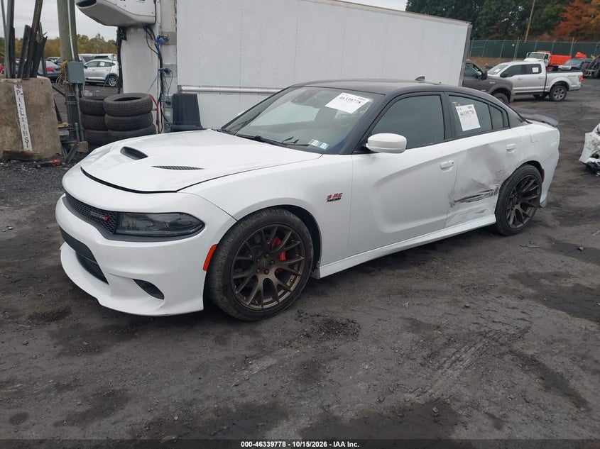 Vin: 2c3cdxct1fh737958, lot: 46840037, dodge charger r/t 20152