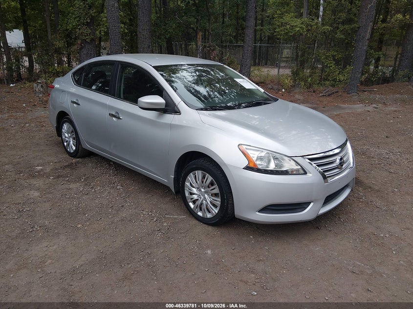Vin: 3n1ab7ap4dl622681, lot: 46840040, nissan sentra sv 2013 img_1