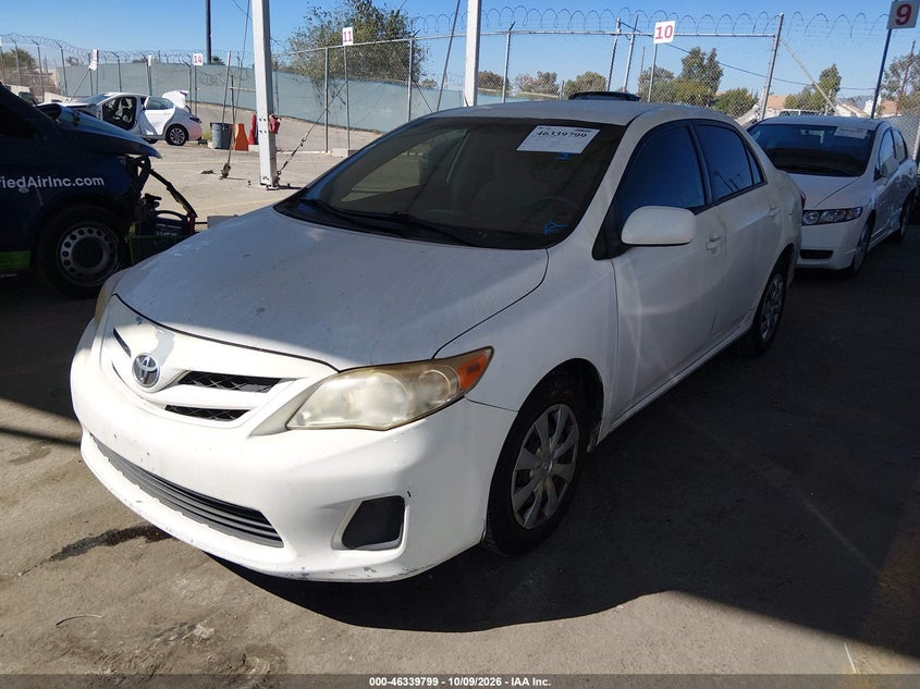 Vin: jtdbu4eexb9168218, lot: 46840058, toyota corolla le 20112