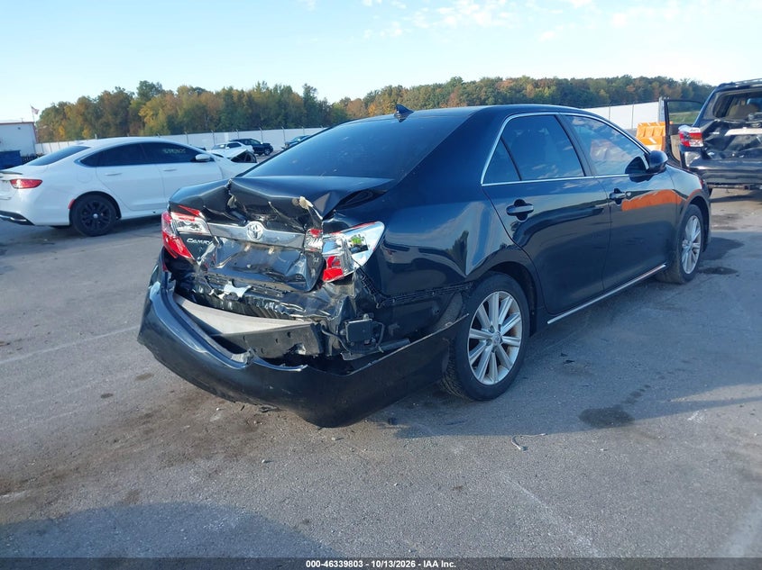 Vin: 4t1bf1fk3eu754124, lot: 46840062, toyota camry xle 20144