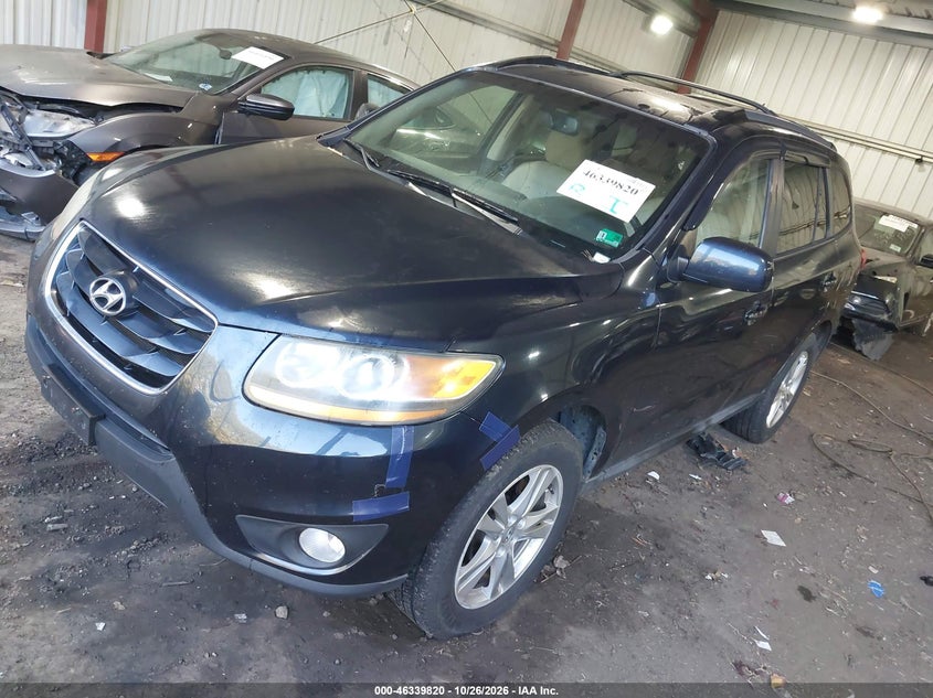 Vin: 5xyzkdag0bg050589, lot: 46840079, hyundai santa fe limited v6 20112