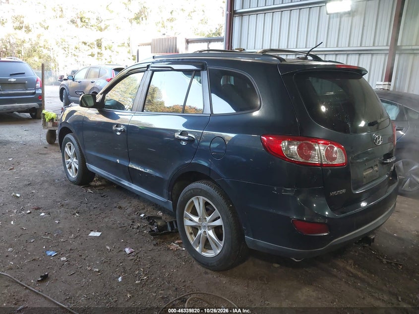 Vin: 5xyzkdag0bg050589, lot: 46840079, hyundai santa fe limited v6 20113