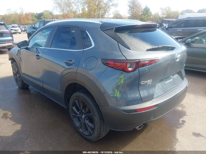 Vin: 3mvdmbcm6sm765972, lot: 46840085, mazda cx-30 2.5 s carbon edition 20253