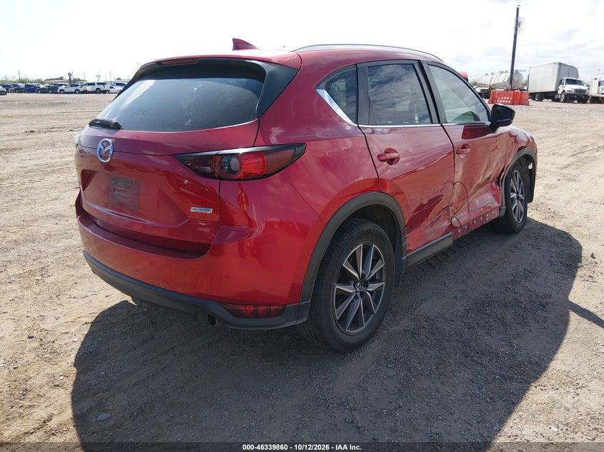 Vin: jm3kfacm1j0379899, lot: 46840119, mazda cx-5 touring 20184