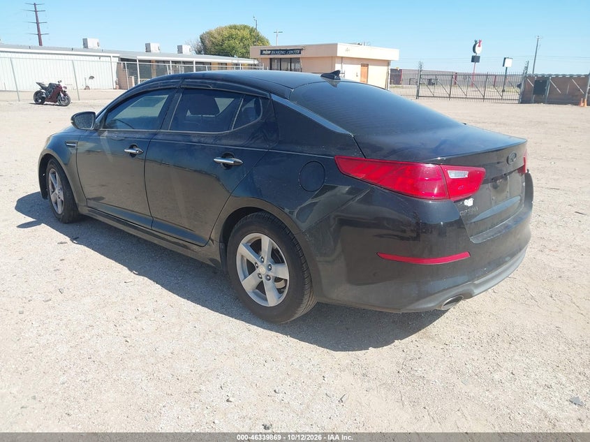 Vin: knagm4a79f5652694, lot: 46840128, kia optima lx 20153
